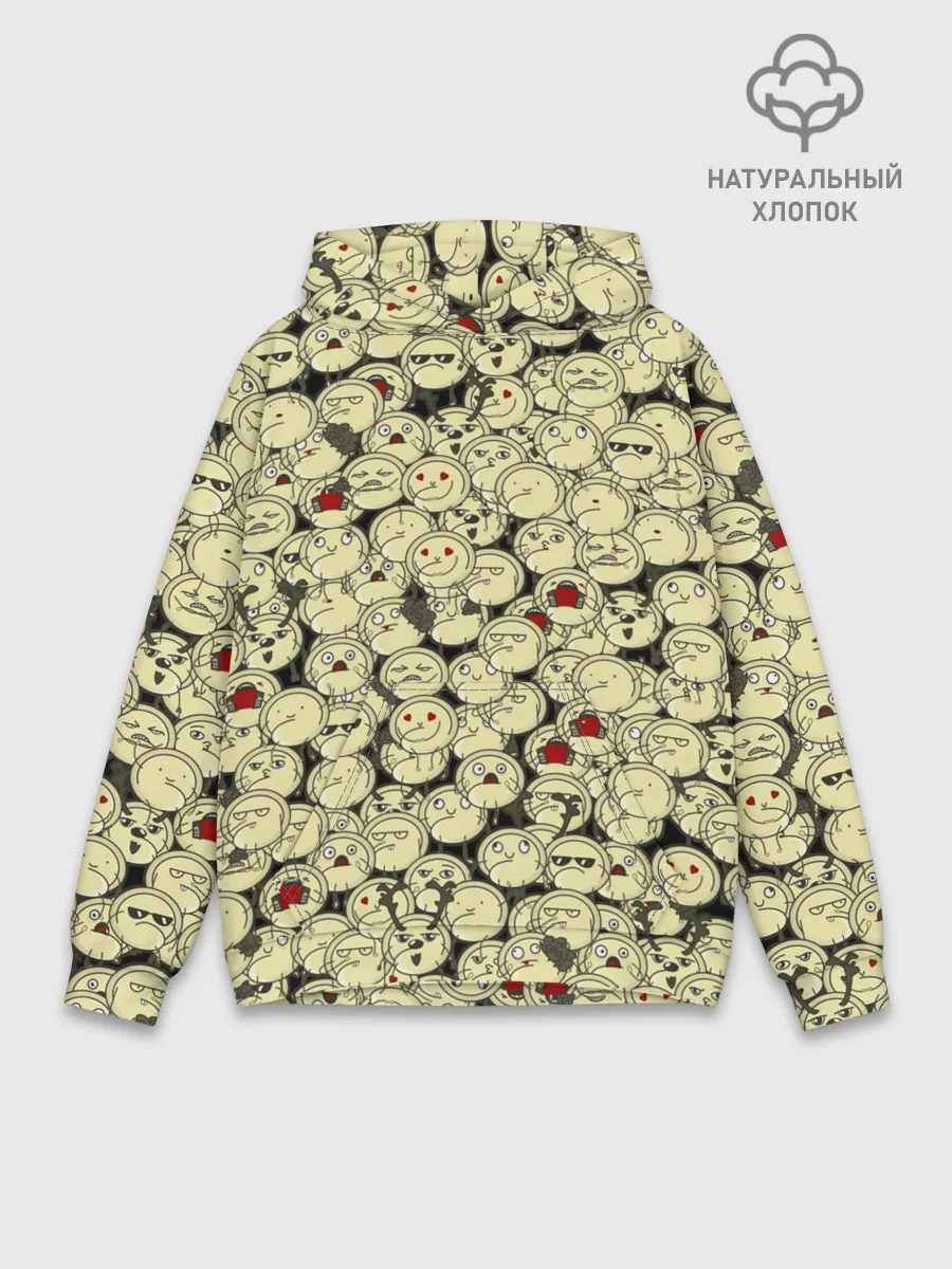 Худи мужской база хлопок / Пельмени