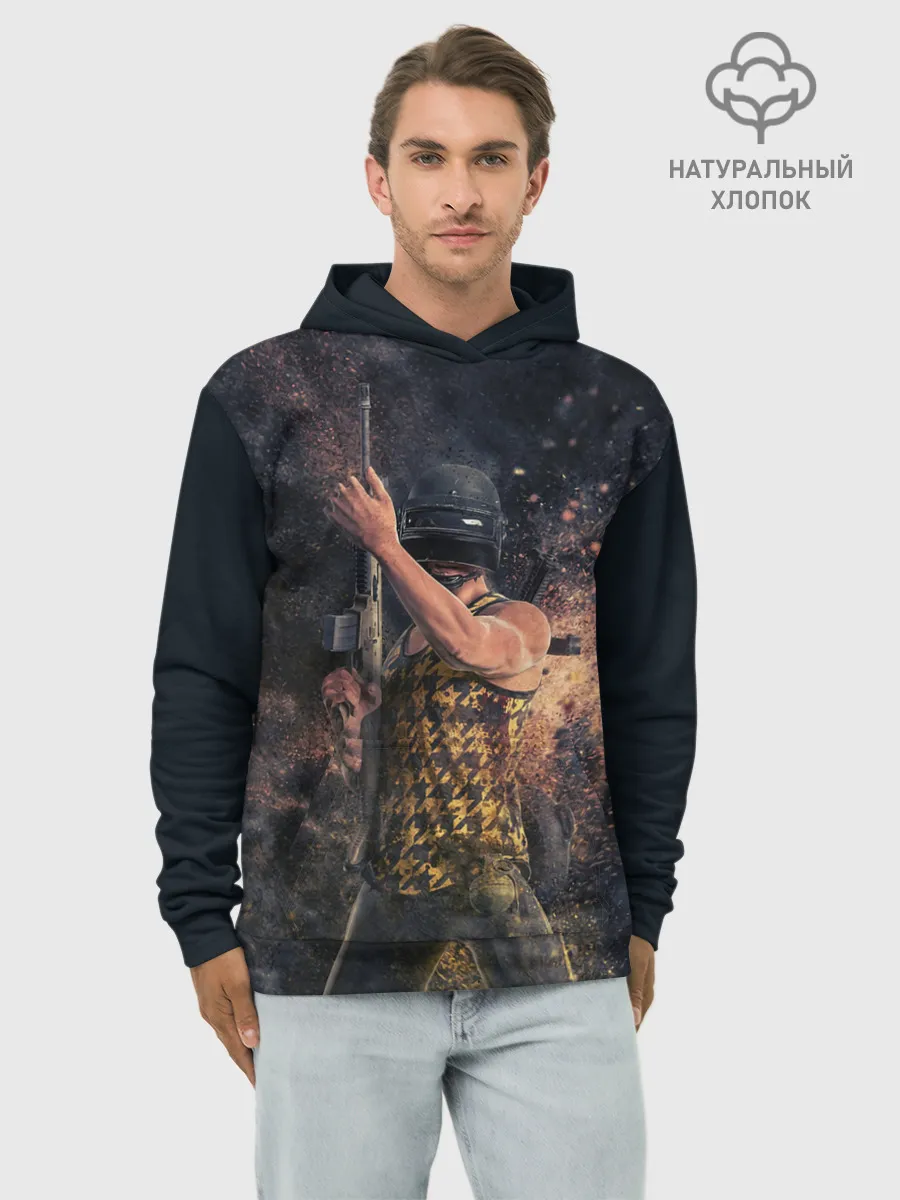 Худи мужской база хлопок / Это Пабг, детка