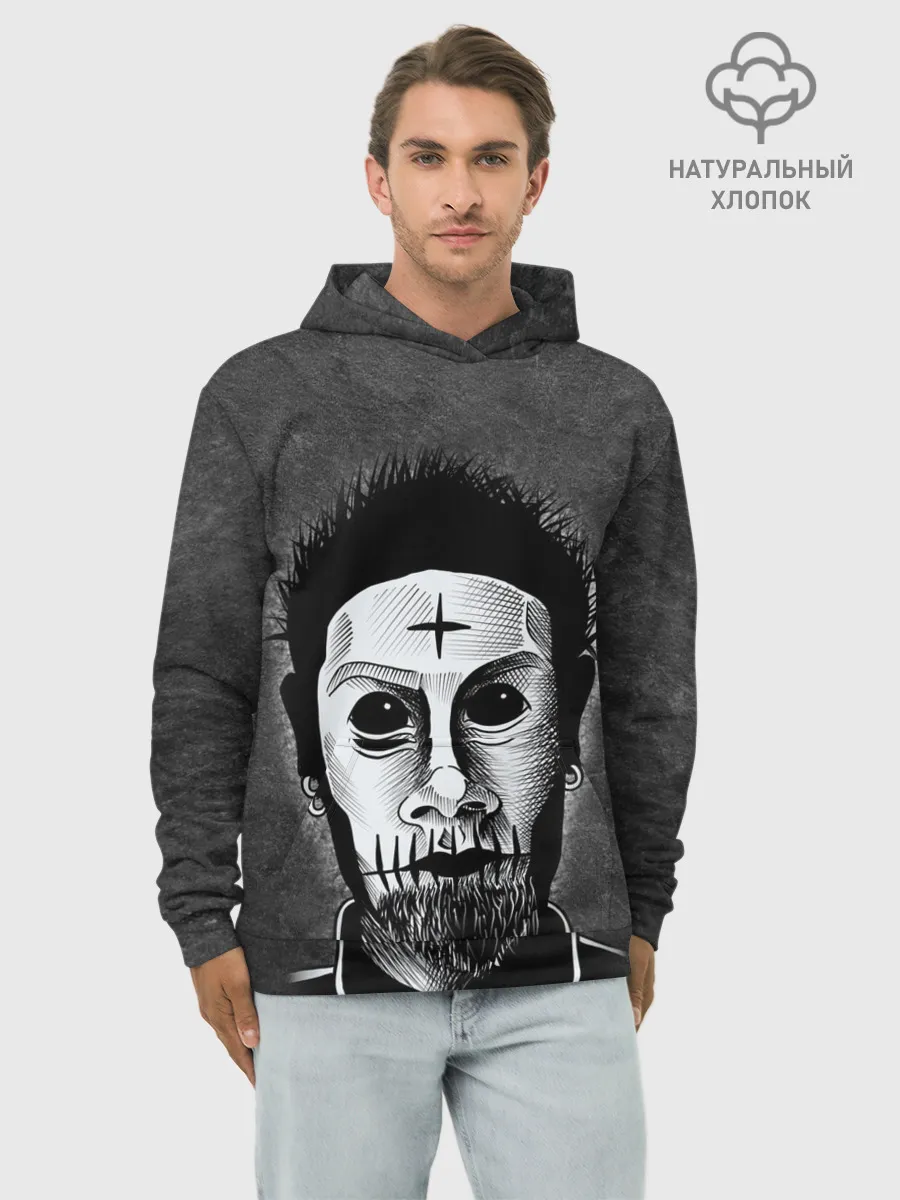 Худи мужской база хлопок / LIMP BIZKIT | ЛИМП БИЗКИТ