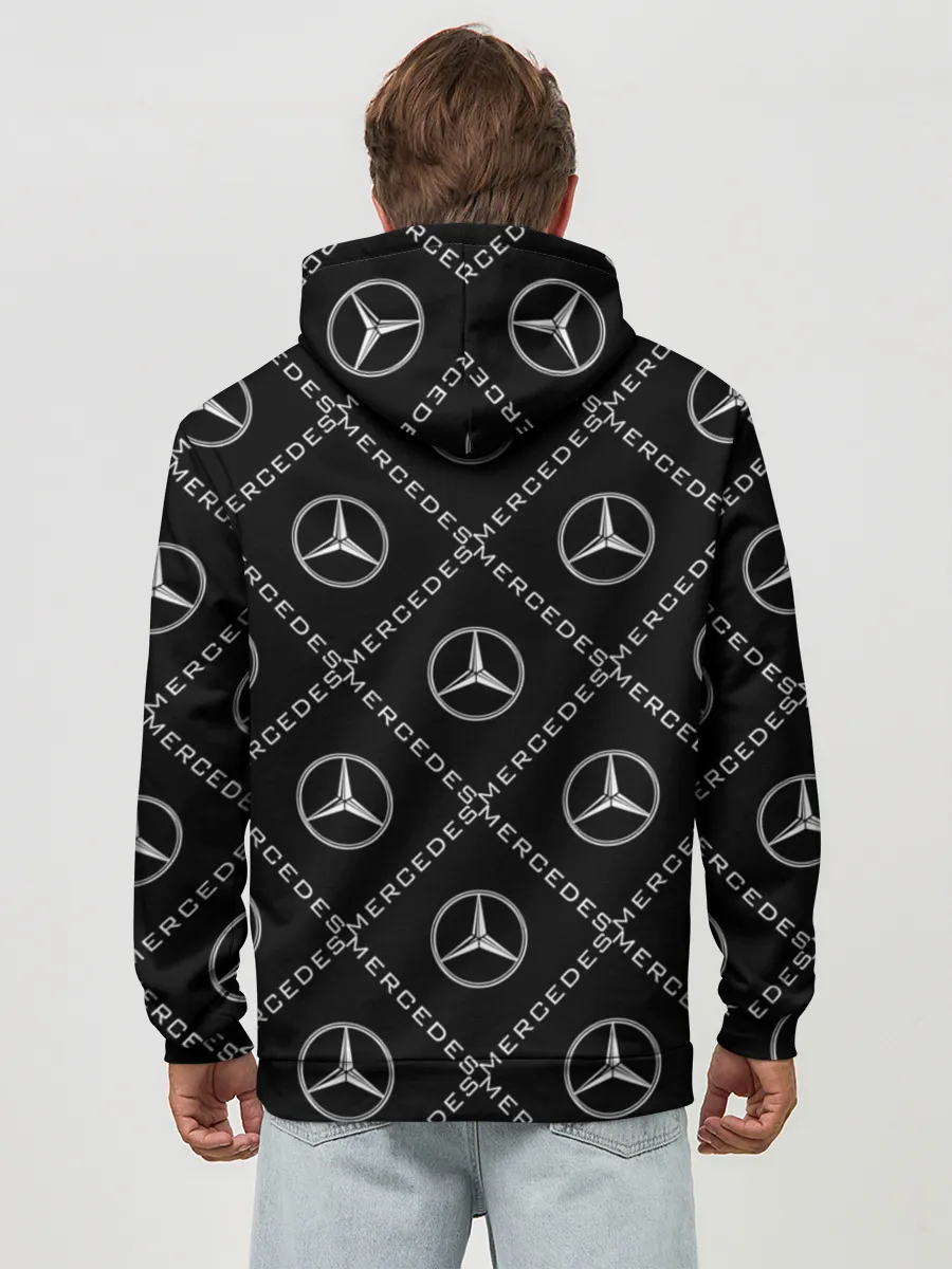 Худи мужской база хлопок / MERCEDES
