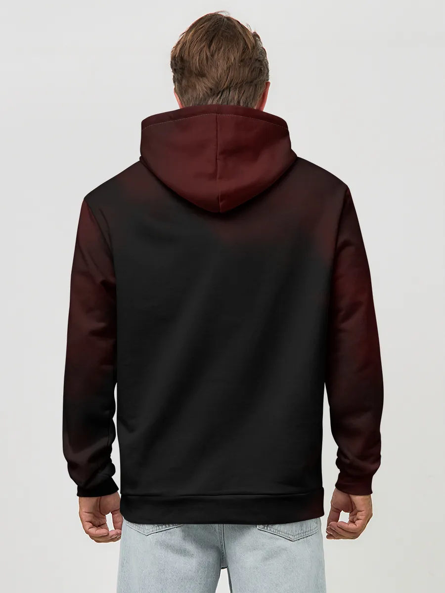 Худи мужской база хлопок / Луффи и Пираты Соломенной Шляпы