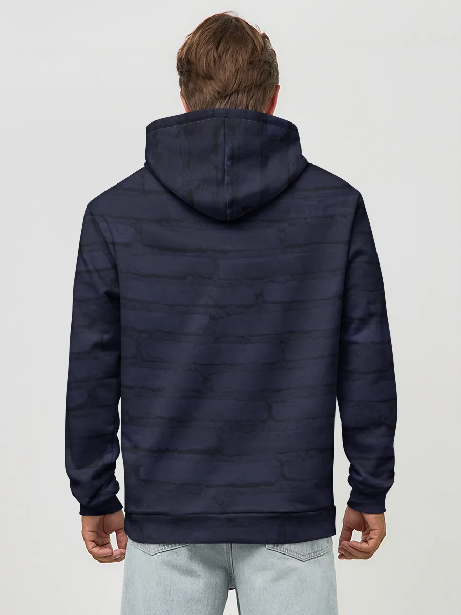 Худи мужской база хлопок / Bad cat