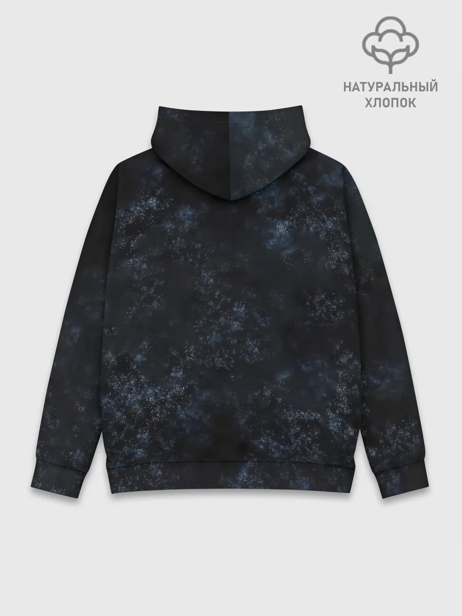 Худи мужской база хлопок / Веселый Роджер One Piece. Большой куш