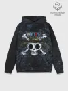 Худи мужской база хлопок / Веселый Роджер One Piece. Большой куш