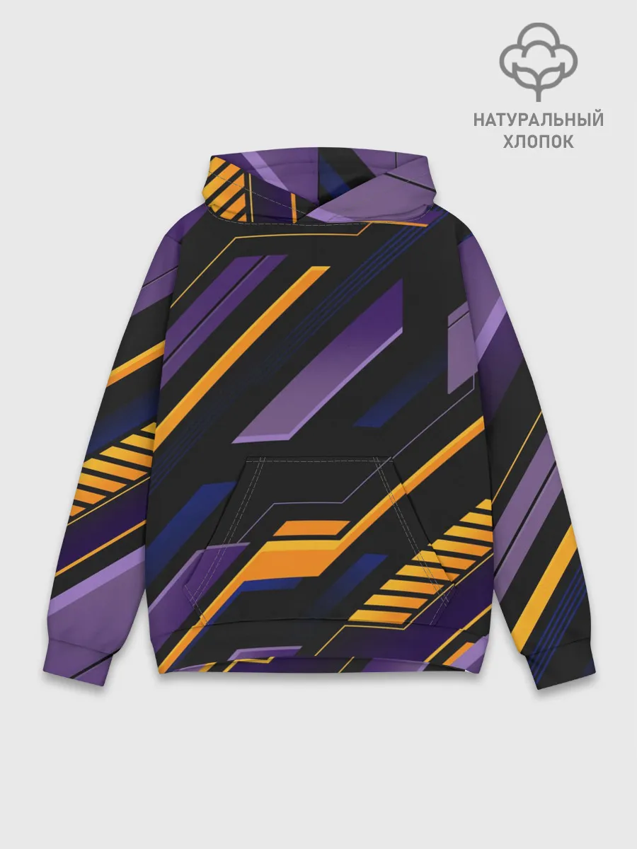 Худи мужской база хлопок / ТЕХНО БРОНЯ | ФУТУРИЗМ