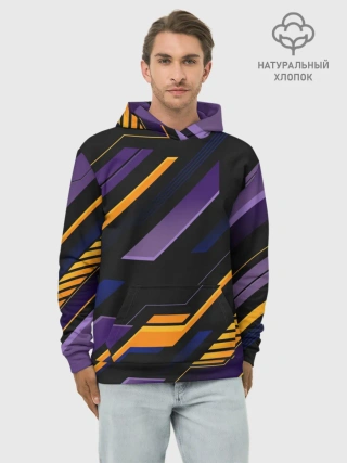 Худи мужской база хлопок / ТЕХНО БРОНЯ | ФУТУРИЗМ