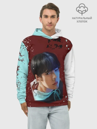 Худи мужской база хлопок / MX | MONSTA X