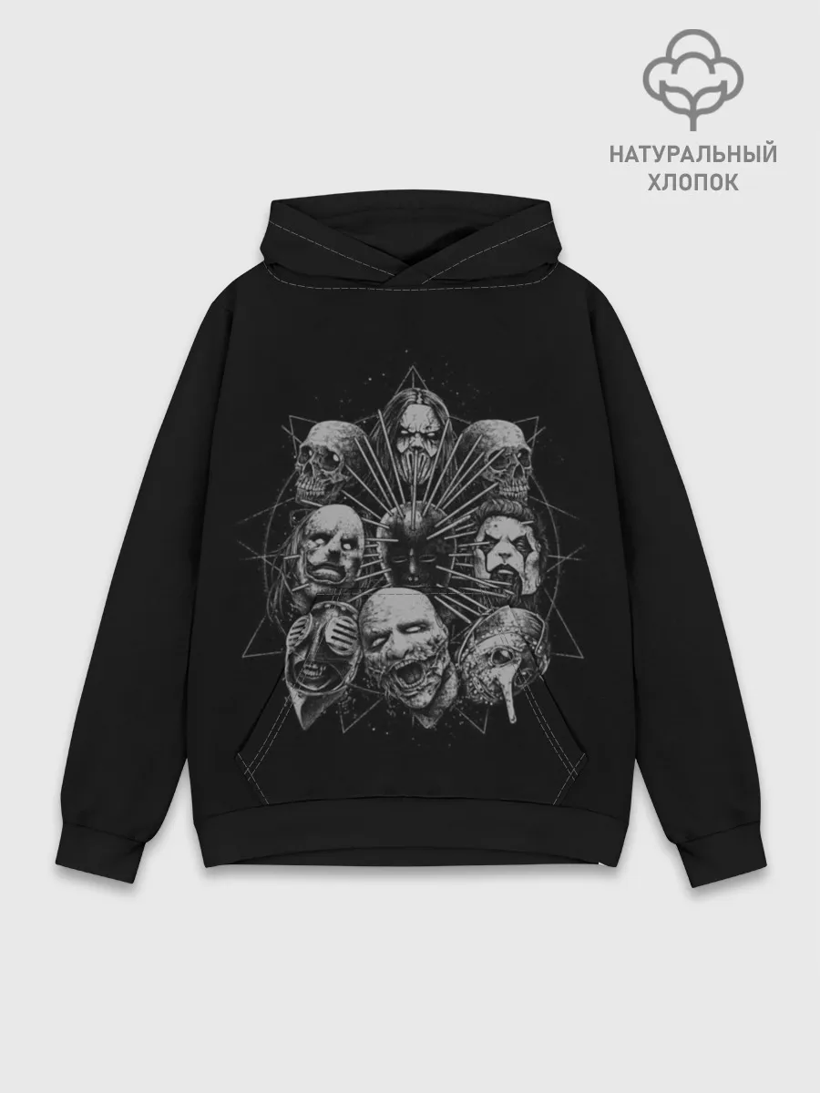 Худи мужской база хлопок / Банда Слипнота