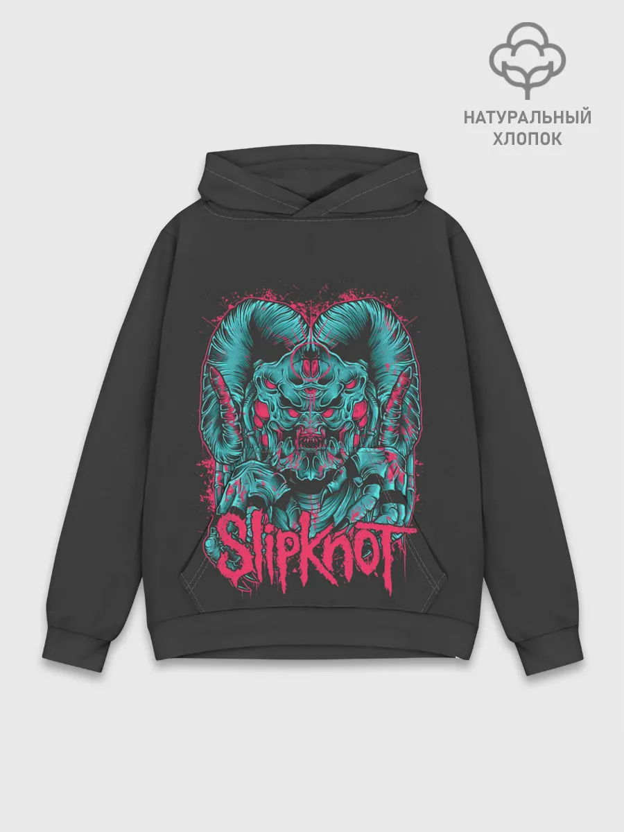 Худи мужской база хлопок / Slipknot Monster