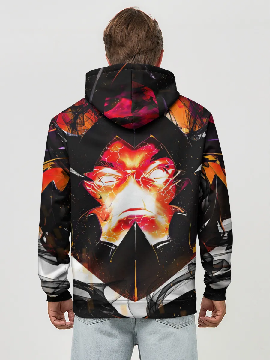 Худи мужской база хлопок / Поднятие уровня в одиночку