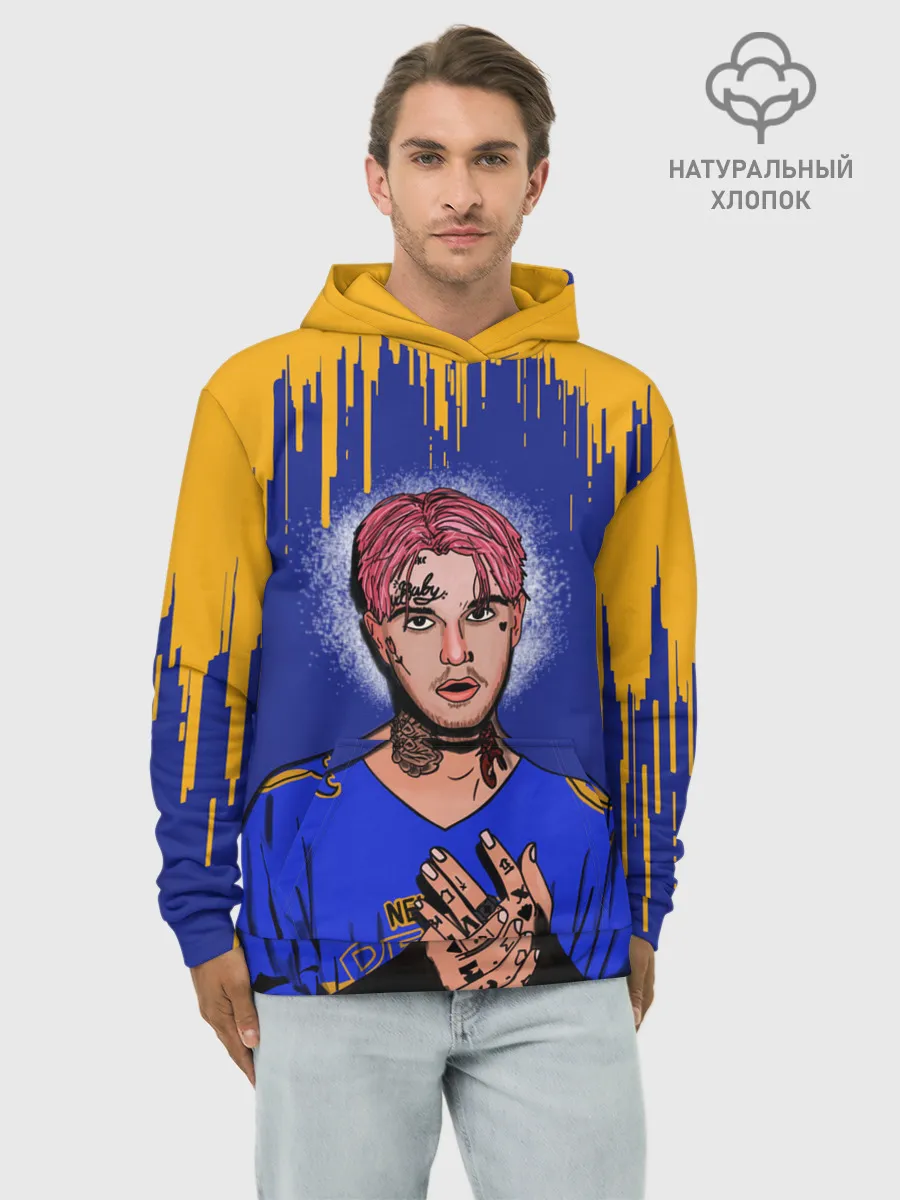 Худи мужской база хлопок / LIL PEEP | ЛИЛ ПИП