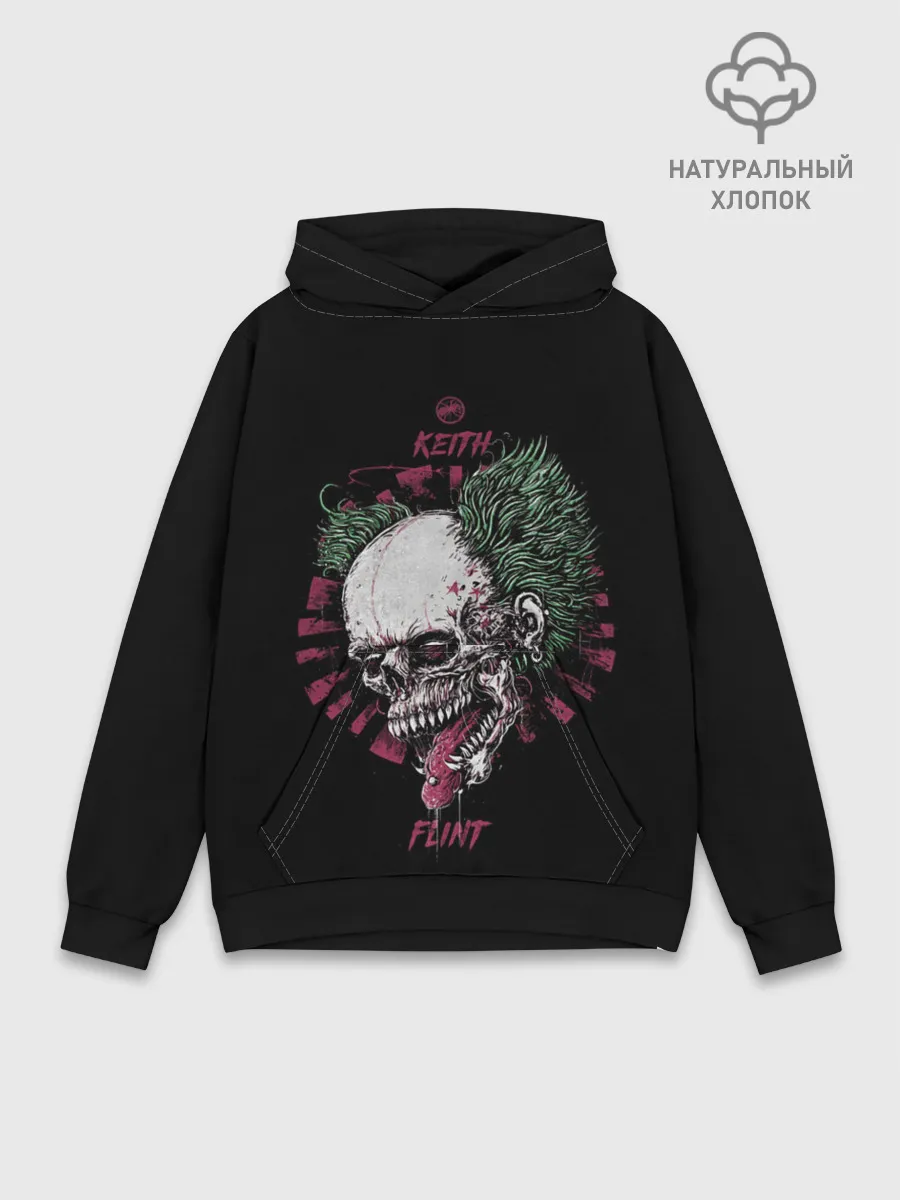 Худи мужской база хлопок / Keith Flint