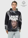Худи мужской база хлопок / ЧЕСТЕР | ЛИНКИН ПАРК