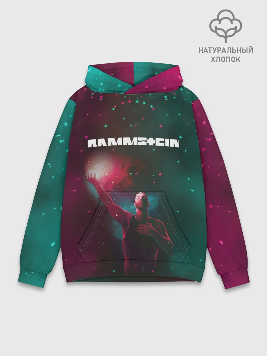 Худи мужской база хлопок / RAMMSTEIN | РАМШТАЙН
