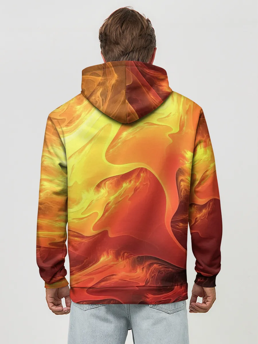 Худи мужской база хлопок / Страж Цербер