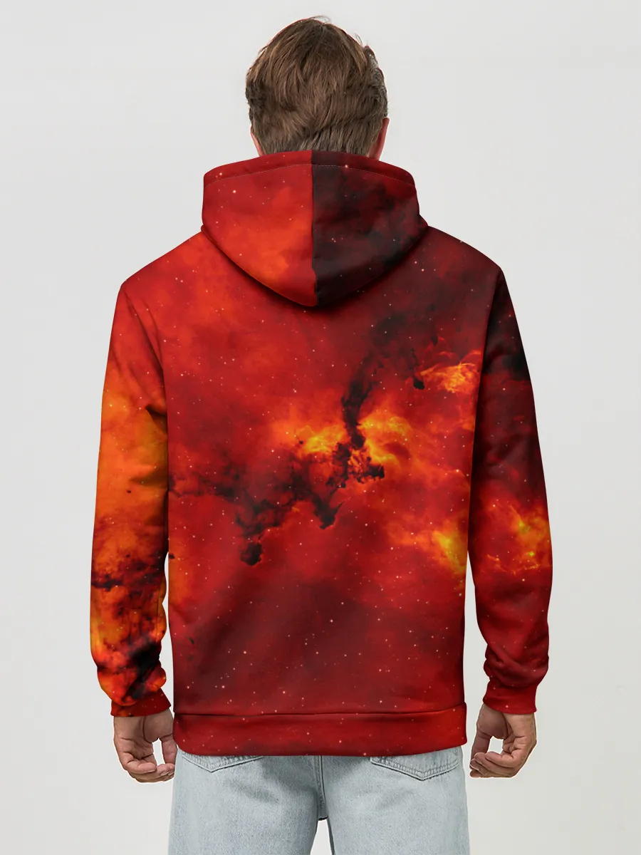 Худи мужской база хлопок / COSMO ORKO | ВОЛШЕБНИК ОРКО