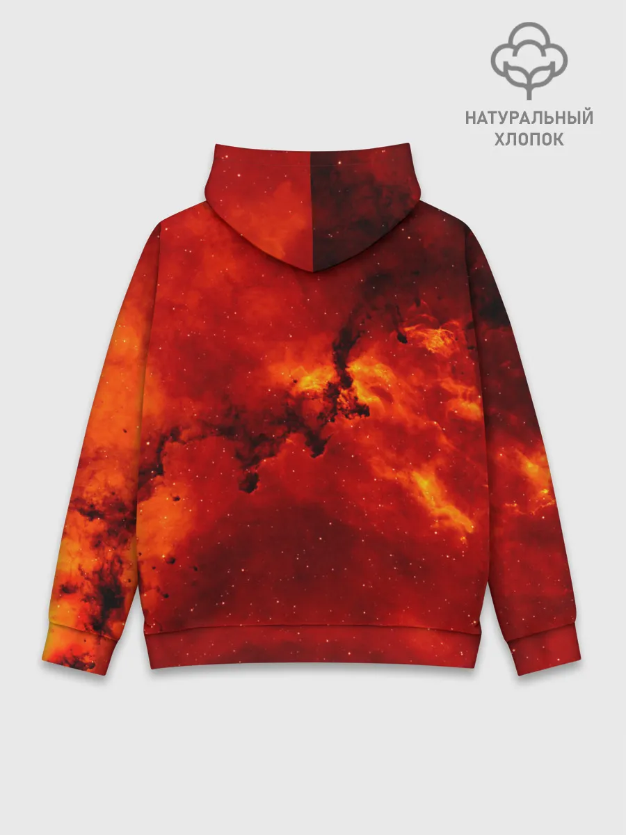 Худи мужской база хлопок / COSMO ORKO | ВОЛШЕБНИК ОРКО