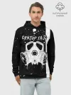 Худи мужской база хлопок / Сектор Газа противогаз
