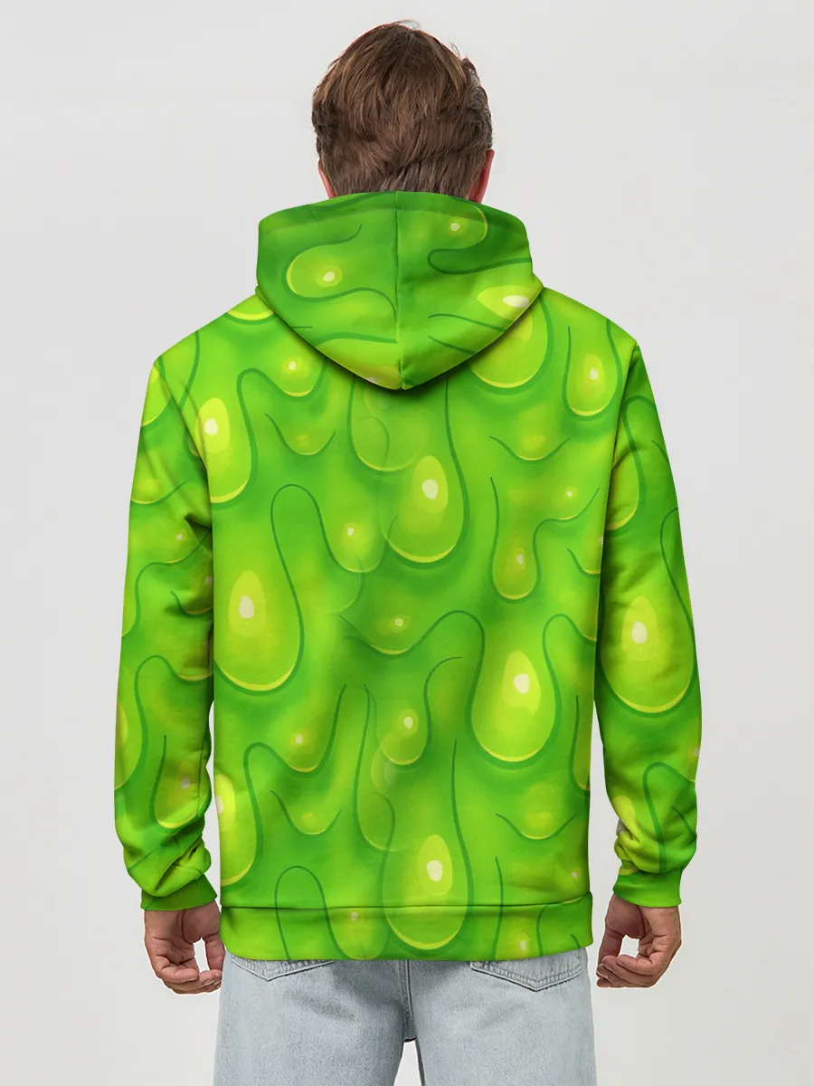 Худи мужской база хлопок / СЛИЗЬ / SLIME / ТЕКСТУРА