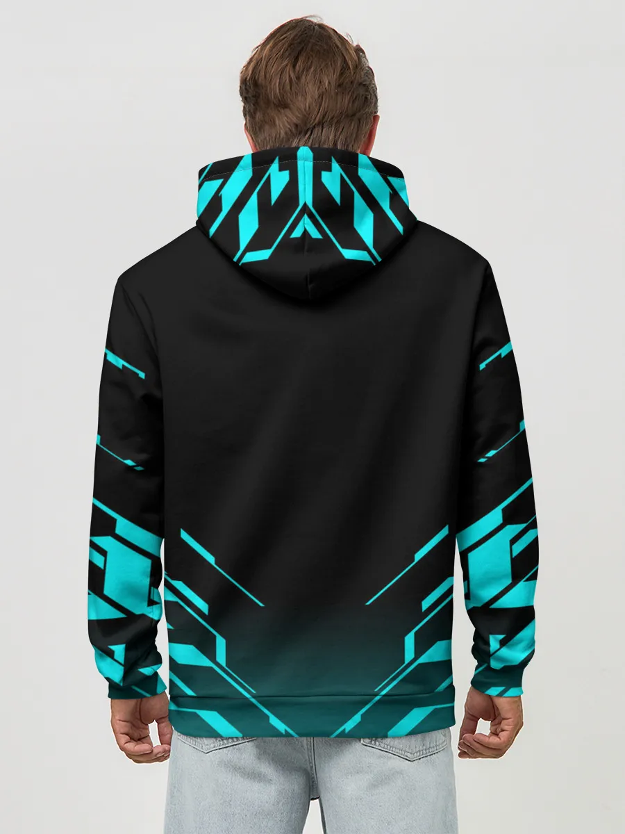 Худи мужской база хлопок / DEAD SPACE | АЙЗЕК КЛАРК