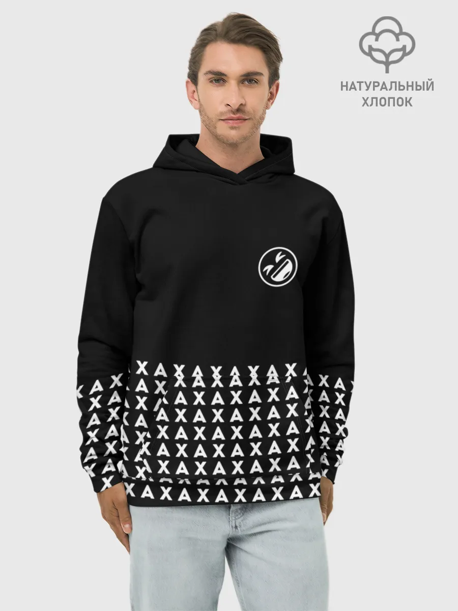 Худи мужской база хлопок / ROLF АХАХА