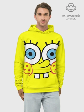 Худи мужской база хлопок / Губка БОБ