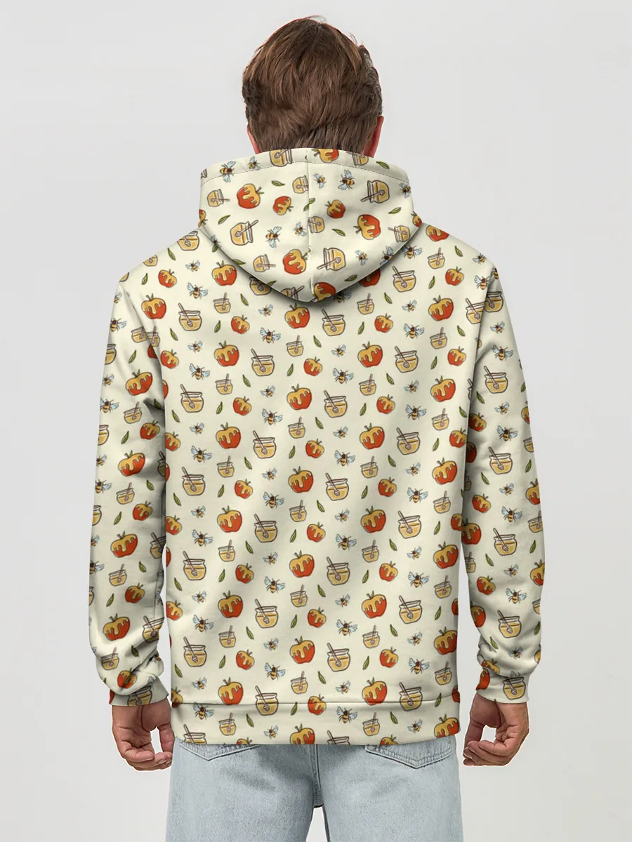 Худи мужской база хлопок / Яблоки и мёд