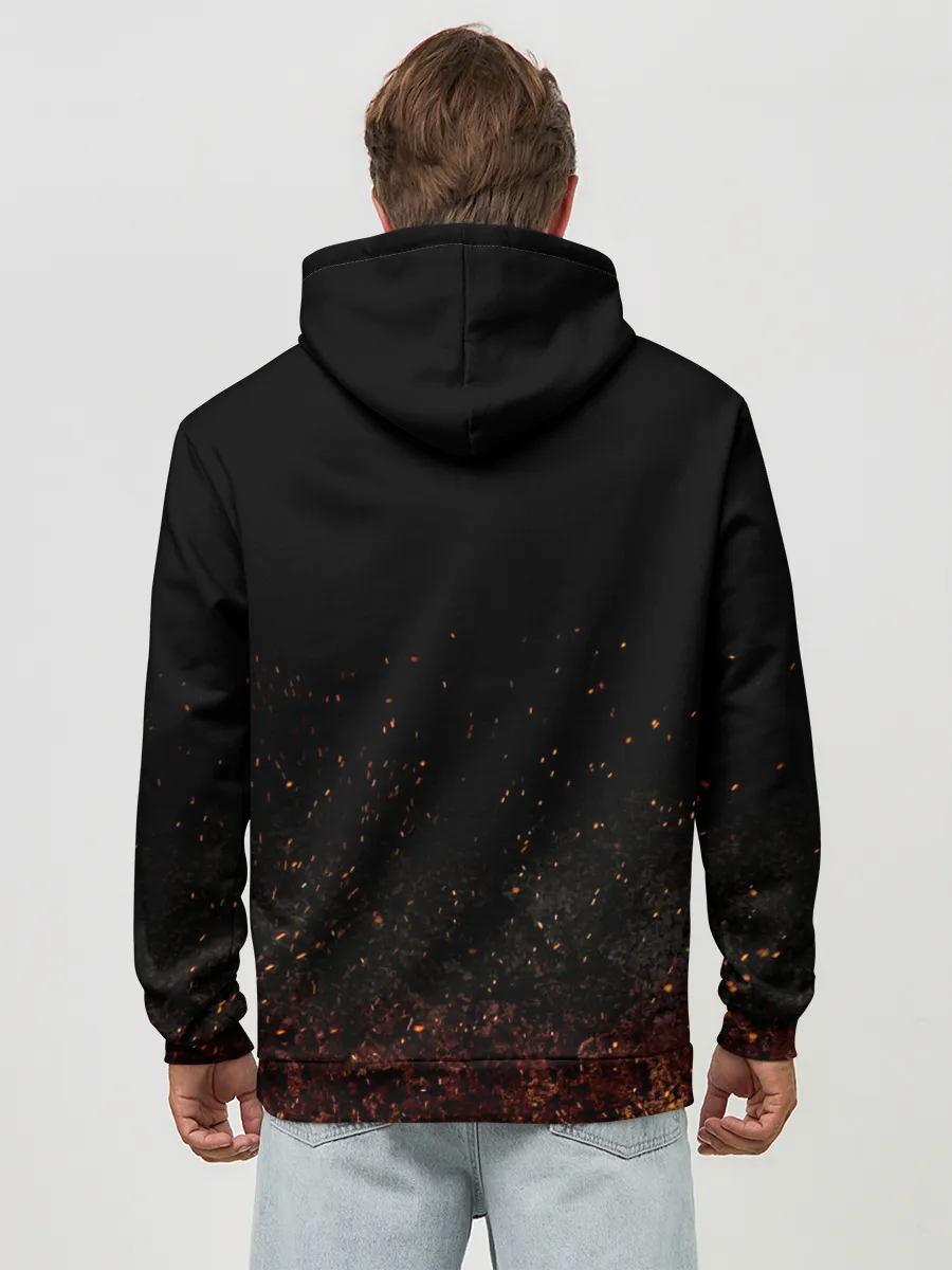 Худи мужской база хлопок / Сектор Газа