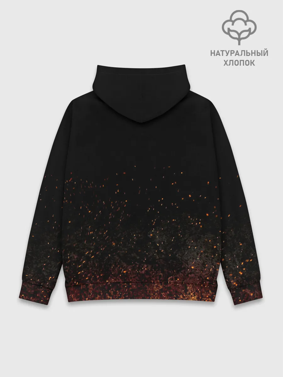 Худи мужской база хлопок / Сектор Газа