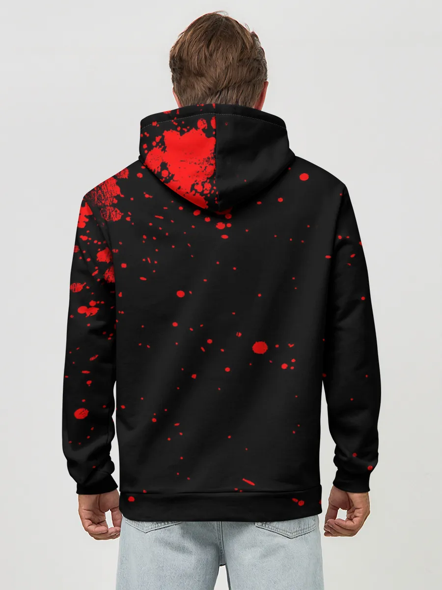 Худи мужской база хлопок / Сектор Газа