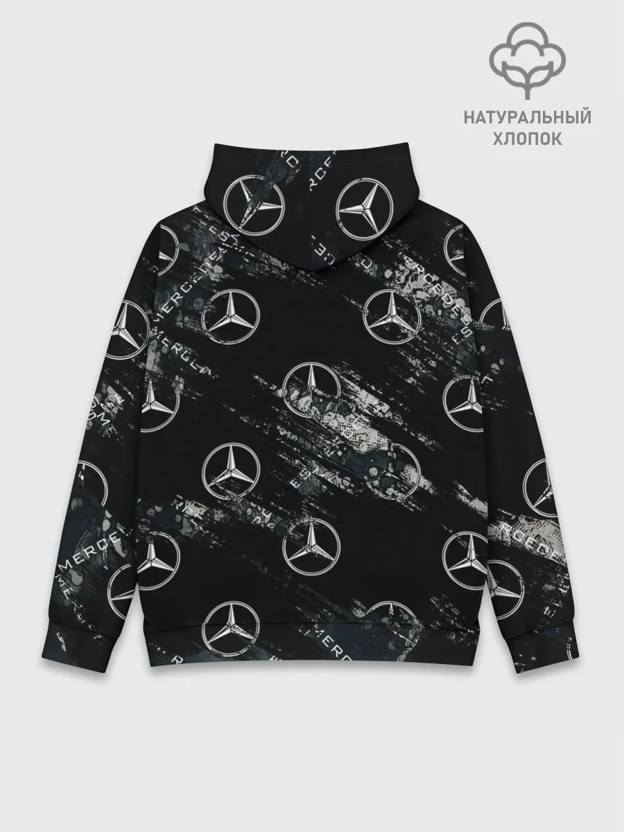 Худи мужской база хлопок / MERCEDES