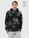 Худи мужской база хлопок / MERCEDES