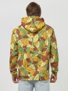 Худи мужской база хлопок / Яркие осенние листья