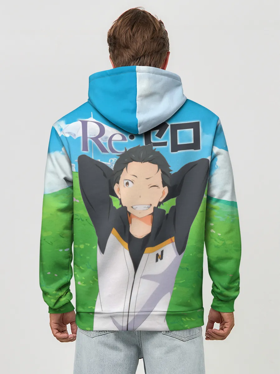 Худи мужской база хлопок / Echidna