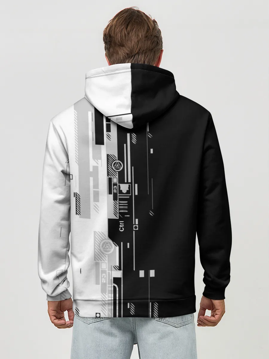 Худи мужской база хлопок / BALTMOTORS / ТЕХНО