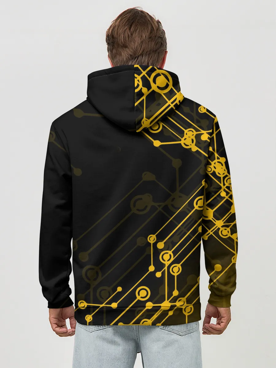 Худи мужской база хлопок / BALTMOTORS / ТЕХНО