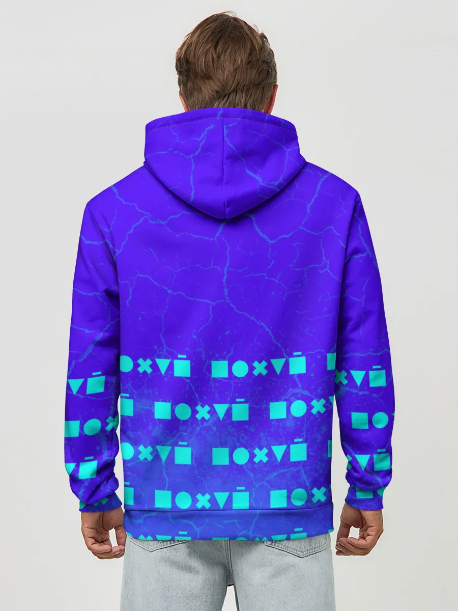 Худи мужской база хлопок / Мне Без Разницы - Краска