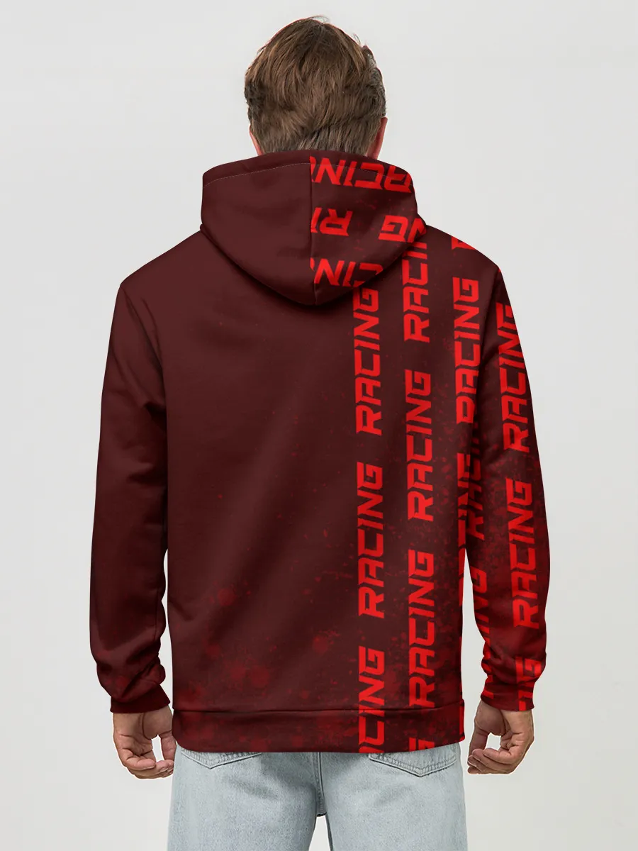 Худи мужской база хлопок / Тойота - Pro Racing