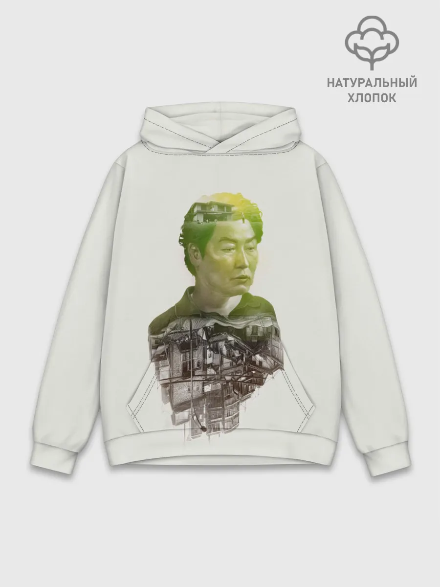 Худи мужской база хлопок / Паразиты Фильм Parasite