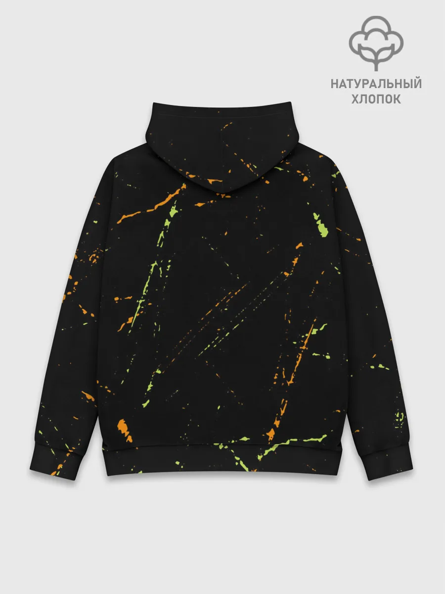 Худи мужской база хлопок / Симпл Димпл - Гранж