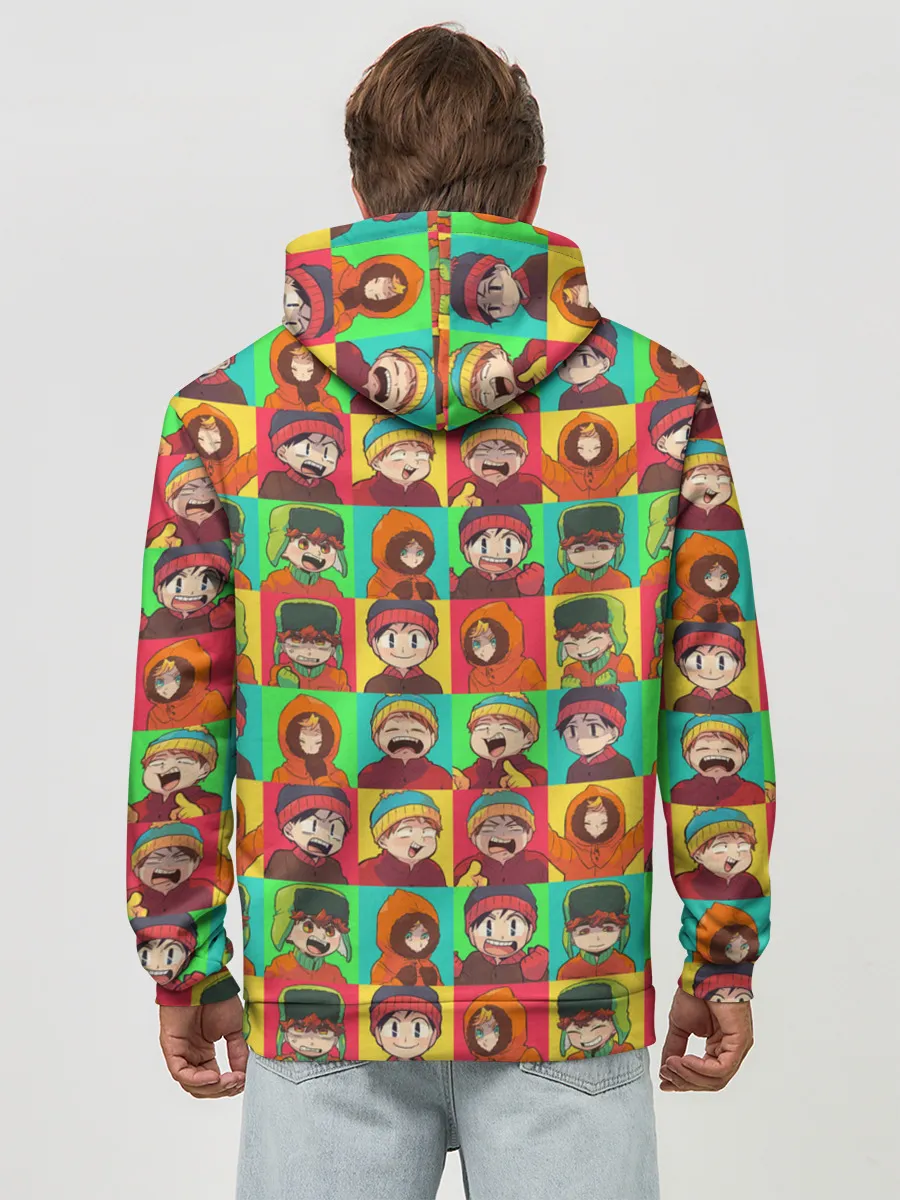 Худи мужской база хлопок / Аниме Южный парк