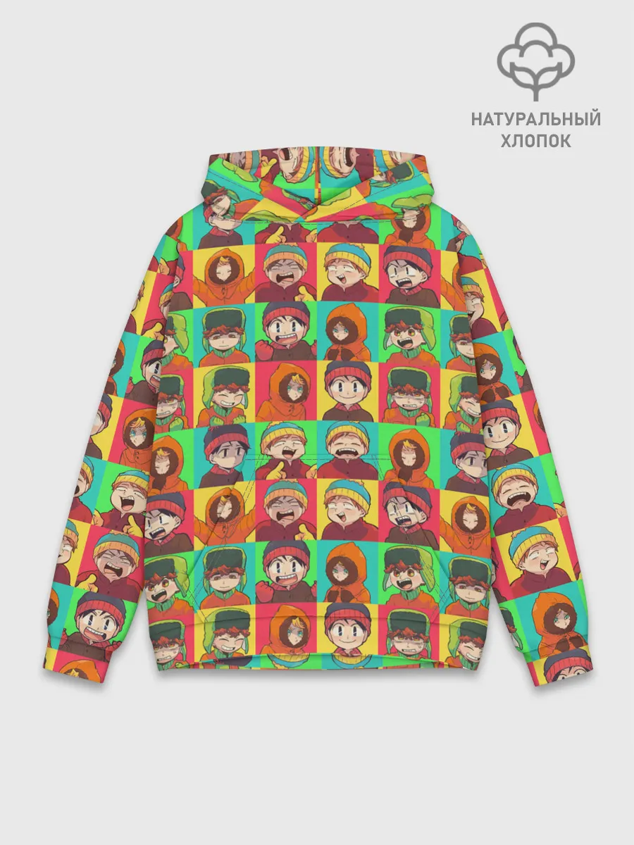 Худи мужской база хлопок / Аниме Южный парк