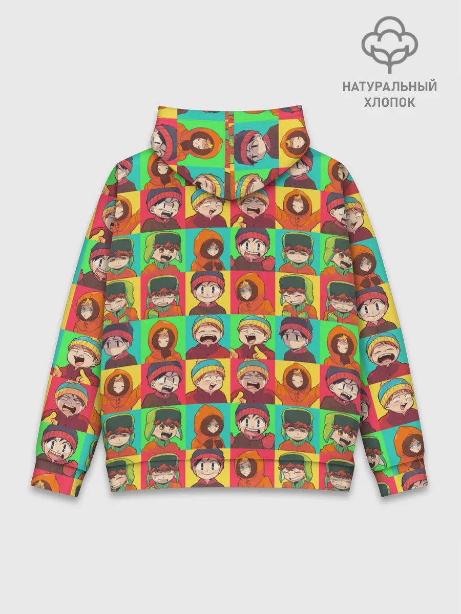 Худи мужской база хлопок / Аниме Южный парк