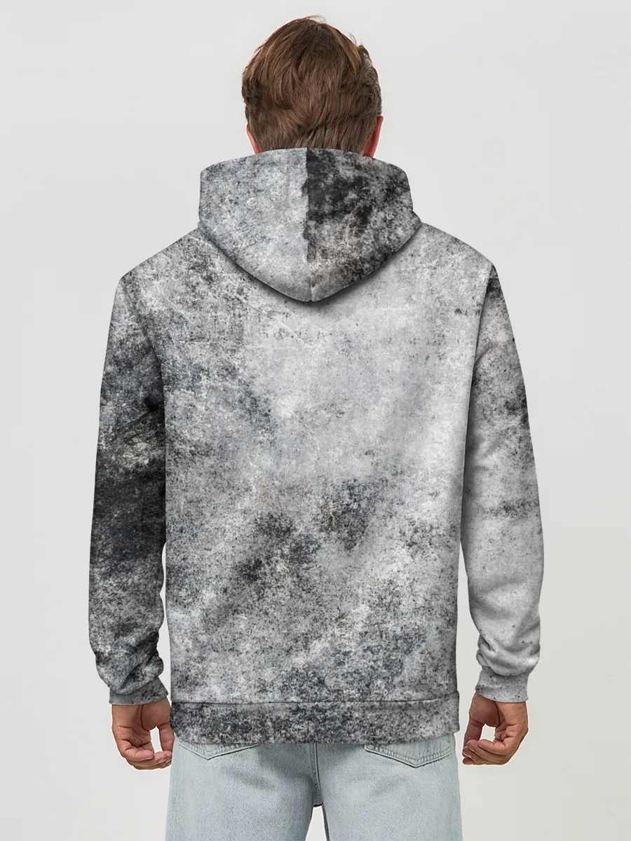 Худи мужской база хлопок / Оптимус и Бамблби