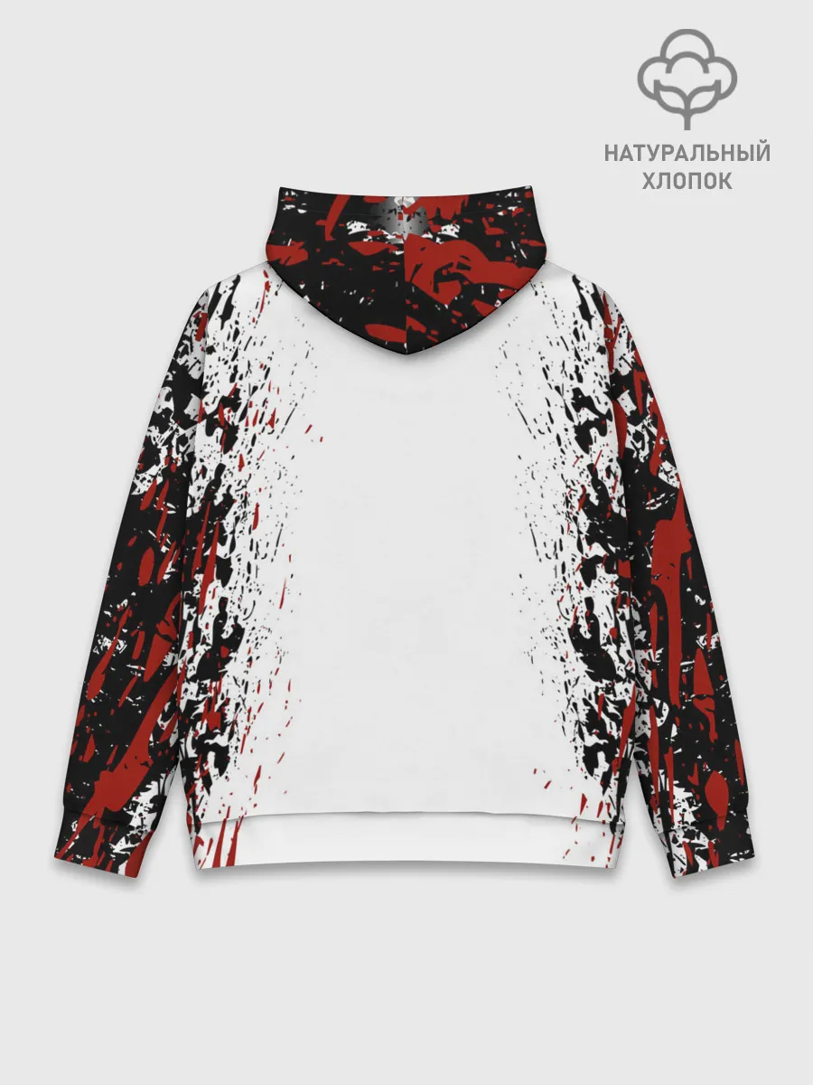 Худи мужской база хлопок / VALKNUT | RUNES