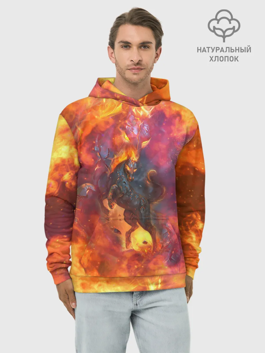 Худи мужской база хлопок / Nightmare | Найтмар