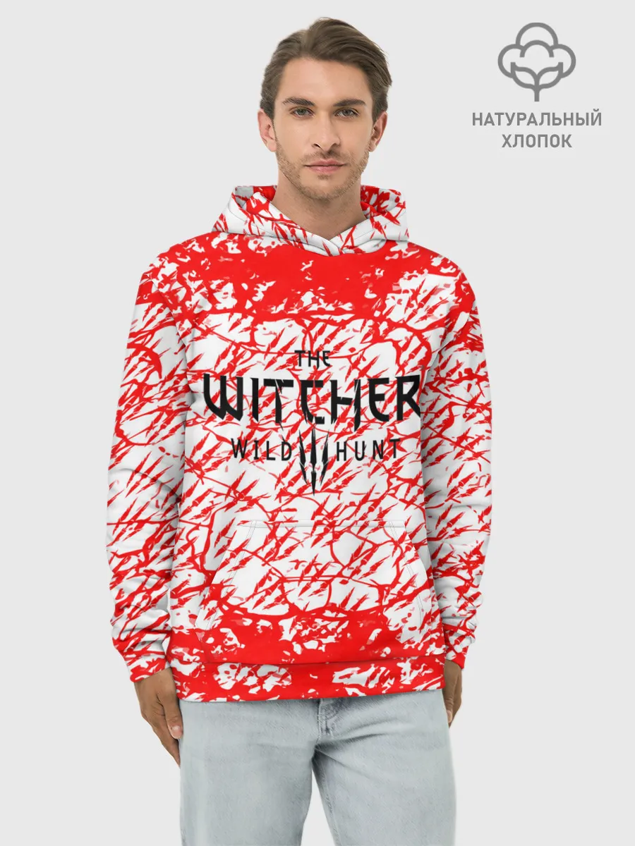 Худи мужской база хлопок / The Witcher