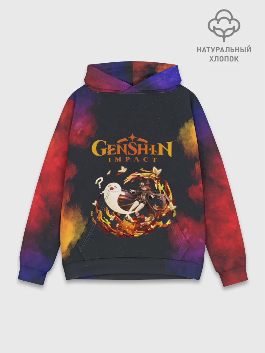Худи мужской база хлопок / Genshin Impact | Геншин Импакт
