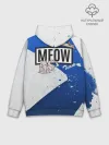 Худи мужской база хлопок / Meow team