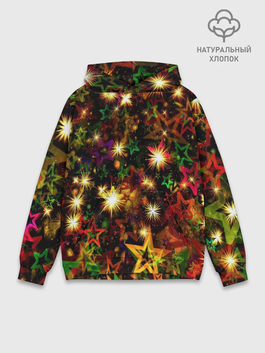 Худи мужской база хлопок / Яркий день